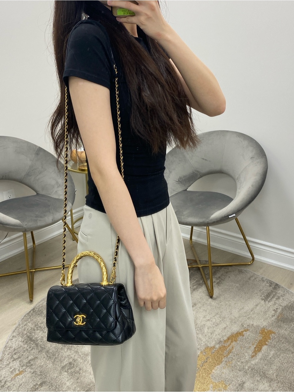 Chanel Mini Coco Handle - Picture 8 of 8